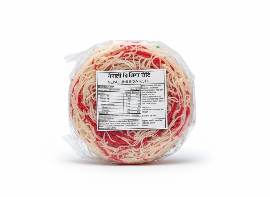 Studio Quality Nepali Jhilinga Roti